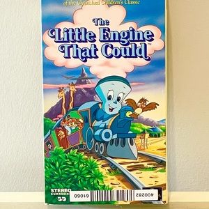 “The Little Engine That Could” Tested VHS from MCA Universal - Animated.